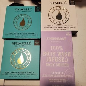 Spongelle bath sponges